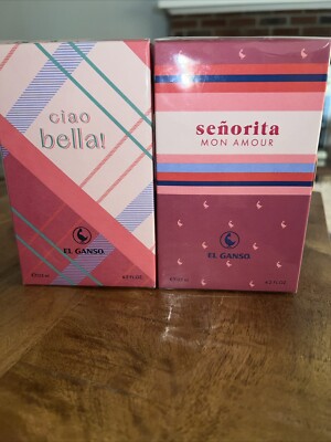 2 El Ganso CIAO BELLA & SENORITA MON AMOUR Eau De Toilette Spray 4.2 OZ Both