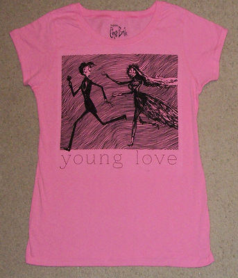 Tim Burton's Corpse Bride Young Love Juniors Shirt 2XL