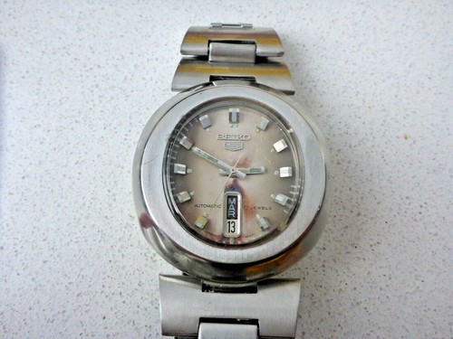 Seiko 5 Vintage Watch, 1974, Automatic 6119-5450, Overhauled, Guaranteed |  eBay