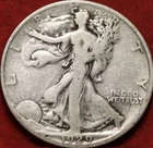1929-S San Francisco Mint Silver Walking Liberty Half