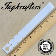 Wrap Around Plastic Nursery Garden Tree Labels Plant Tags WHITE 9"x 1"