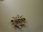 RARE! Victorian Old Mine Cut Diamond Pin/Pendant 1.72cts Set in 14K Solid Gold — photo 6