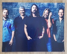 Taylor Hawkins & Nate Mendel Signed Foo Fighters 8x10 Photo LEGENDS RAD