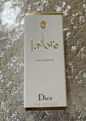 Dior JADORE Eau De Parfum 5ml/.17oz Mini Bottle Deluxe. Perfect For Travel NIB