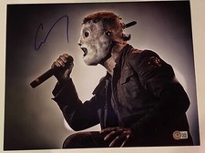 Corey Taylor Signed Autograph 11x14 Photo Slipknot Stone Sour Proof Beckett COA 