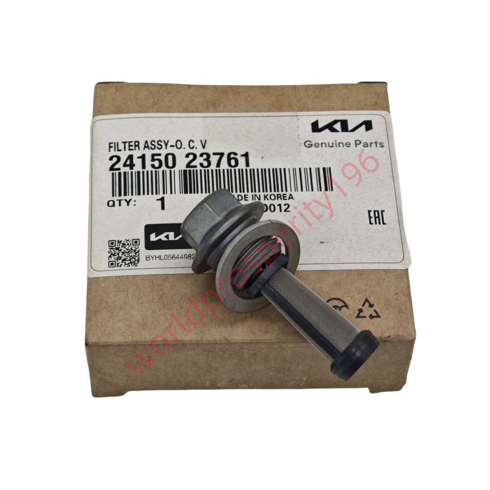 Genuine OEM HYUNDAI Oil Control Valve Filter Assy 24150-23761 / 2415023761 - Fits Accent, Verna 00-05