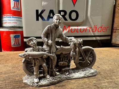 MODELL HARLEY ''A GOOD DAY´S CATCH'' SEHR SELTEN - SAMMLERSTÜCK MIT KARTON