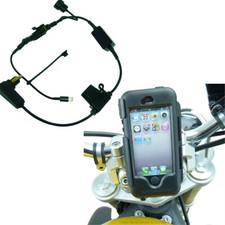 High Power Hella / DIN Motorcycle Handelbar PRO Mount for iPhone SE 1st edition