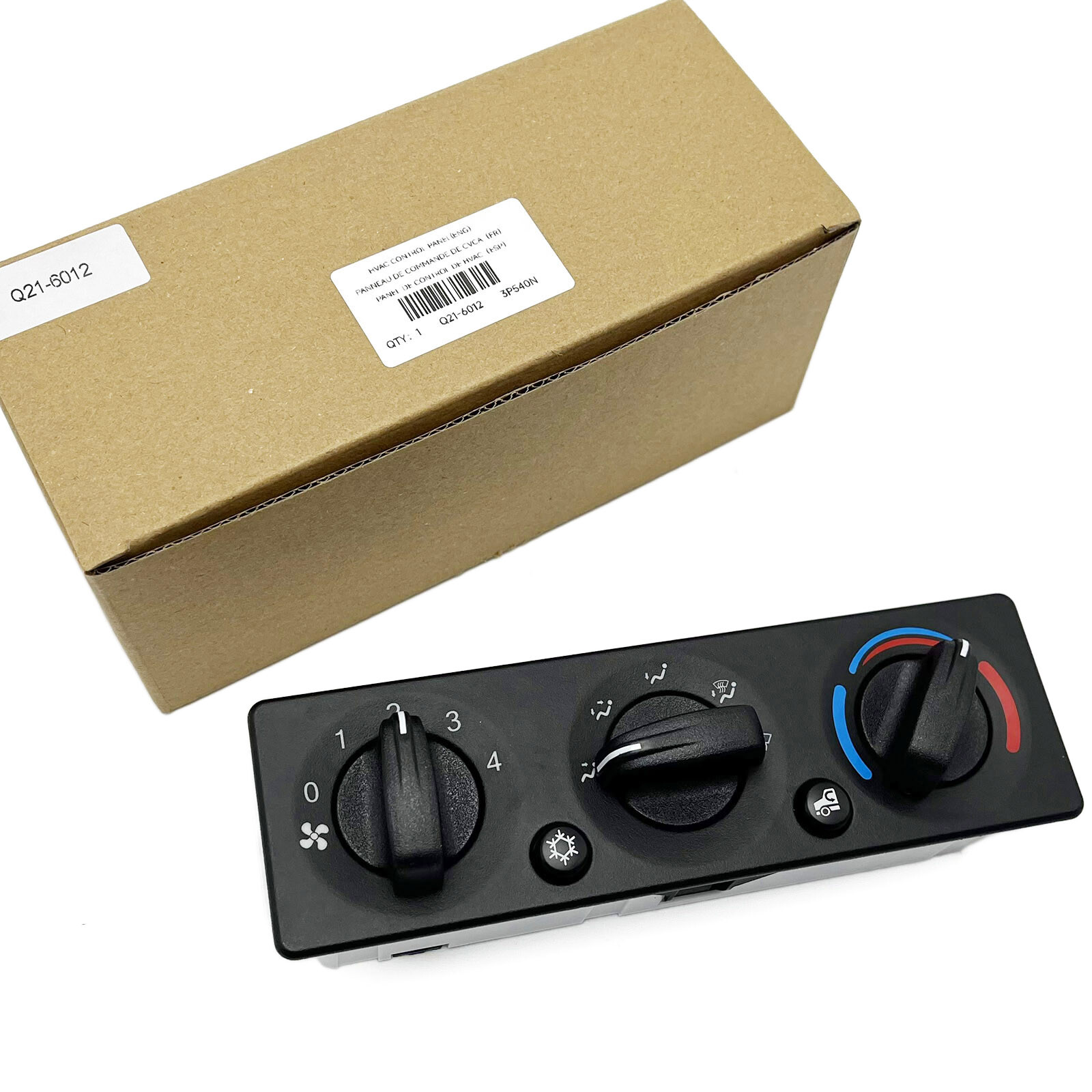 New Q21-6012 HVAC CONTROL PANEL Assembly, For 2008-2015 Peterbilt
