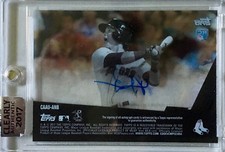 Andrew Benintendi, Red Sox—2017 Topps Clearly Authentic Autographs #CAAUANB—RC