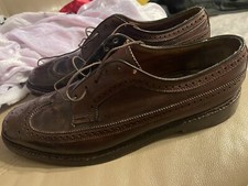 Zapatos de Colección Florsheim Royal Imperial Borgoña Concha Talla 9.5 Para Hombres