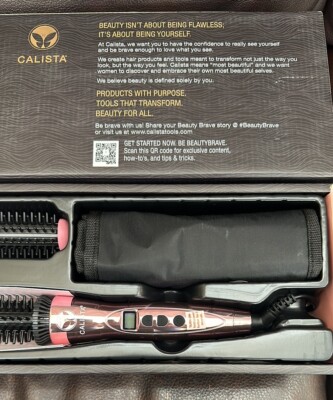 Calista Perfecter Pro Heated Round Brush with GoGo Mini Tool size
