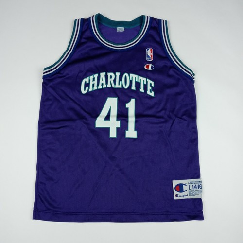 Champion Vintage Charlotte Hornets Glen Rice Baloncesto Camiseta Nba Juvenil L 14 16 Ebay Champion Vintage Charlotte Hornets Glen Rice Baloncesto Camiseta Nba Juvenil L 14 16 Ebay
