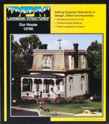 Dpm Structures Design Preservation DPM HO GAUGE Our House Kit Landmark Structures KIT ...