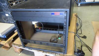 AVEX AUDIO VIDEO 17'' RACK - Black Schwarz - INCLUDING POWER SUPPLY