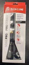 Singer ProSeries Forged Tailor Scissor - Black Oxidized, 10" (RH)