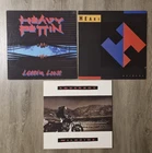 Job Lot Of 3 Rock Vinyl LPs, Heavy Pettin, Heart & Loverboy. All VG/VG+