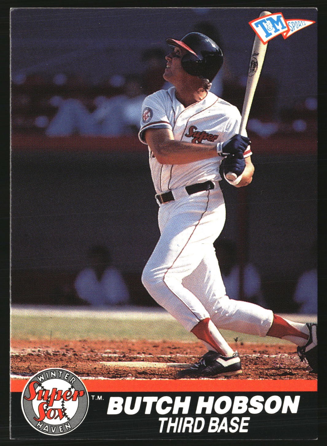 1989-90 T&M Senior League #47 Butch Hobson Free Shipping