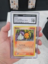 CGC 10 GEM MINT Pokemon 2006 Torchic EX Crystal Guardians 66/100 Card