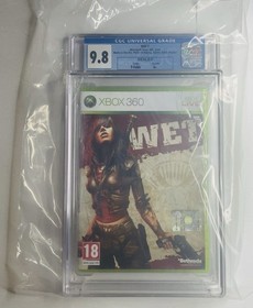 Wet Xbox 360 Pal UK Edition CGC 9.8 Graded Brand New Factory Sealed Rare