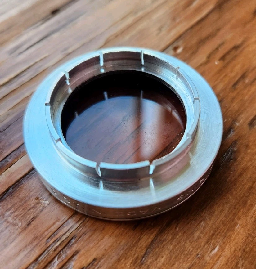 Anillo adaptador Argus 1862 31,5 mm con caja vintage hecho en EE. UU. para telémetro C3 C4 Foto 2 de 4