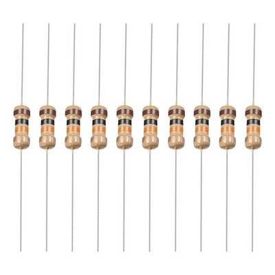 500pcs carbon film resistor 1/4W 10K Ohm 5% tolerances resistor gu...