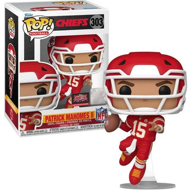 PATRICK MAHOMES Funko Pop Vinyl Figure #303 KANSAS CITY CHIEFS