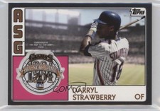 2018 Topps MLB All-Star Logo Black 83/99 Darryl Strawberry #ASP-DS Patch 2oe