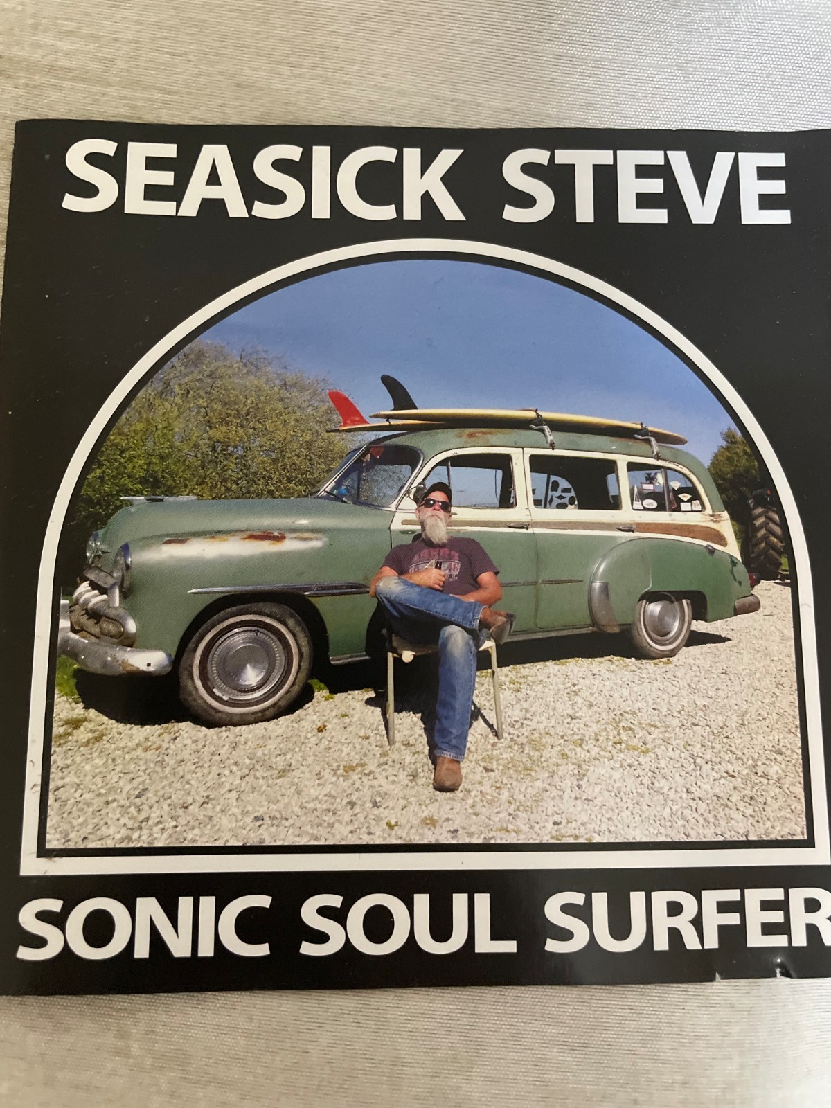 Seasick Steve ‎– Sonic Soul Surfer (2015 Blue CD Album)(EX Condition)