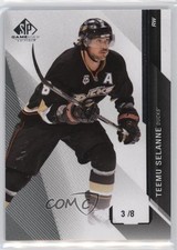 2014-15 SP Game Used 3/8 Teemu Selanne #90 HOF 3h1