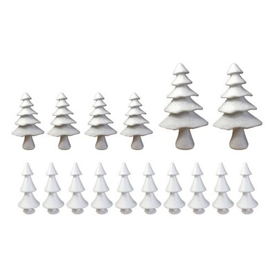 Weihnachtsbäume aus Schaumstoff, DIY-Heimwerkerbedarf, Heimdekoration,
