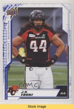 2020 Upper Deck CFL Blue JR Tavai #74 READ r6v