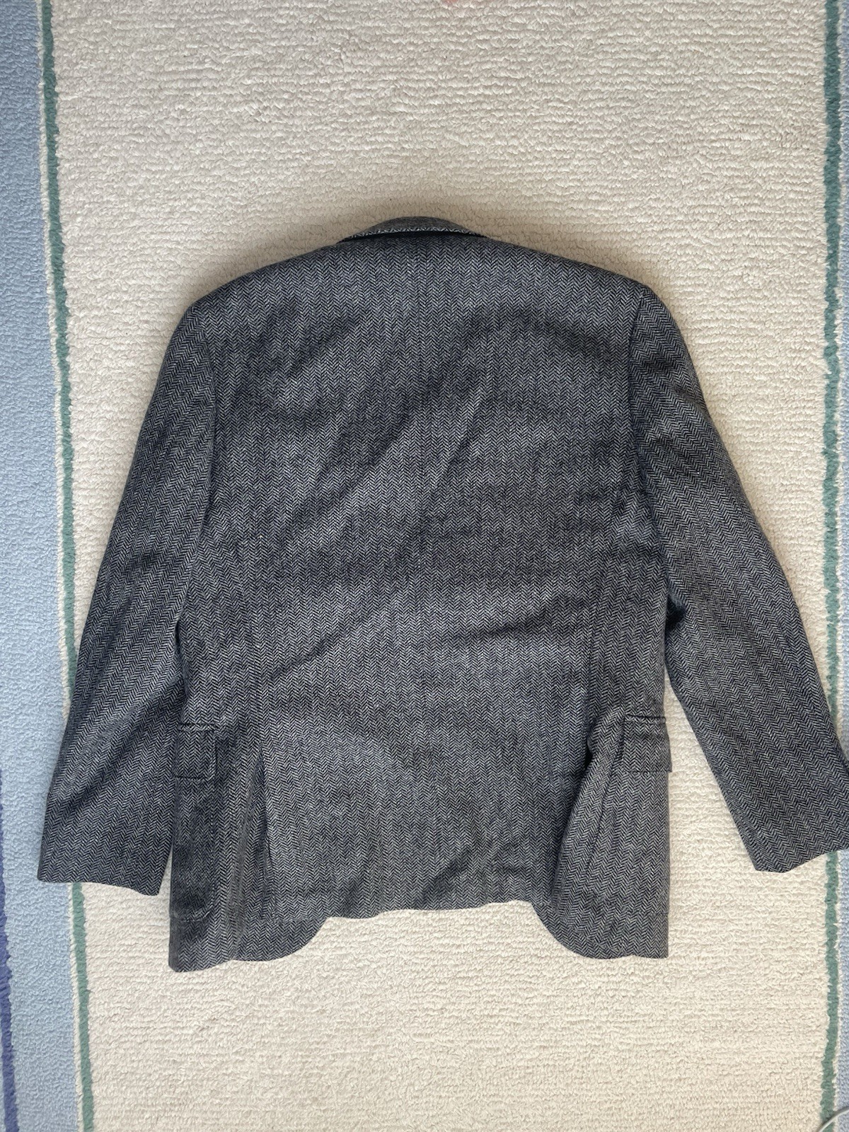 J.Crew Thompson Wool Blend Suit Jacket Men's 38S Gray Blazer Sport Coat