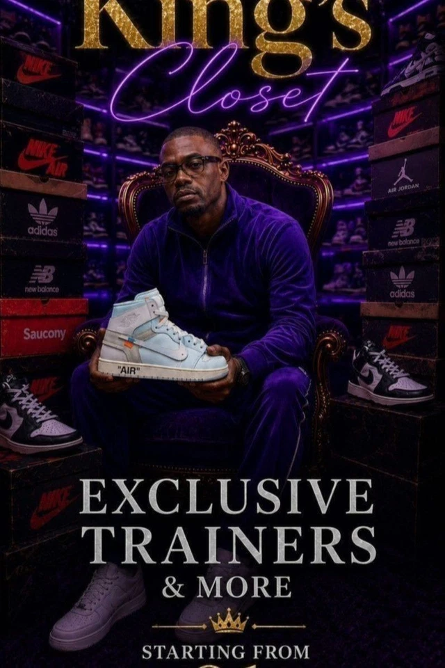 🔥 £1 Starts! Exclusive Sneakers & clothing 🎉 With The King of Trainers!🔥