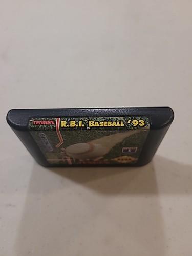 RBI Baseball '93 (Sega Genesis, 1993) Cartridge Only - Picture 2 of 3