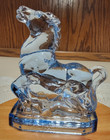 Boyd Art Glass JOEY the HORSE In WILLOW BLUE First Set  #4 7-21-80 — photo 1