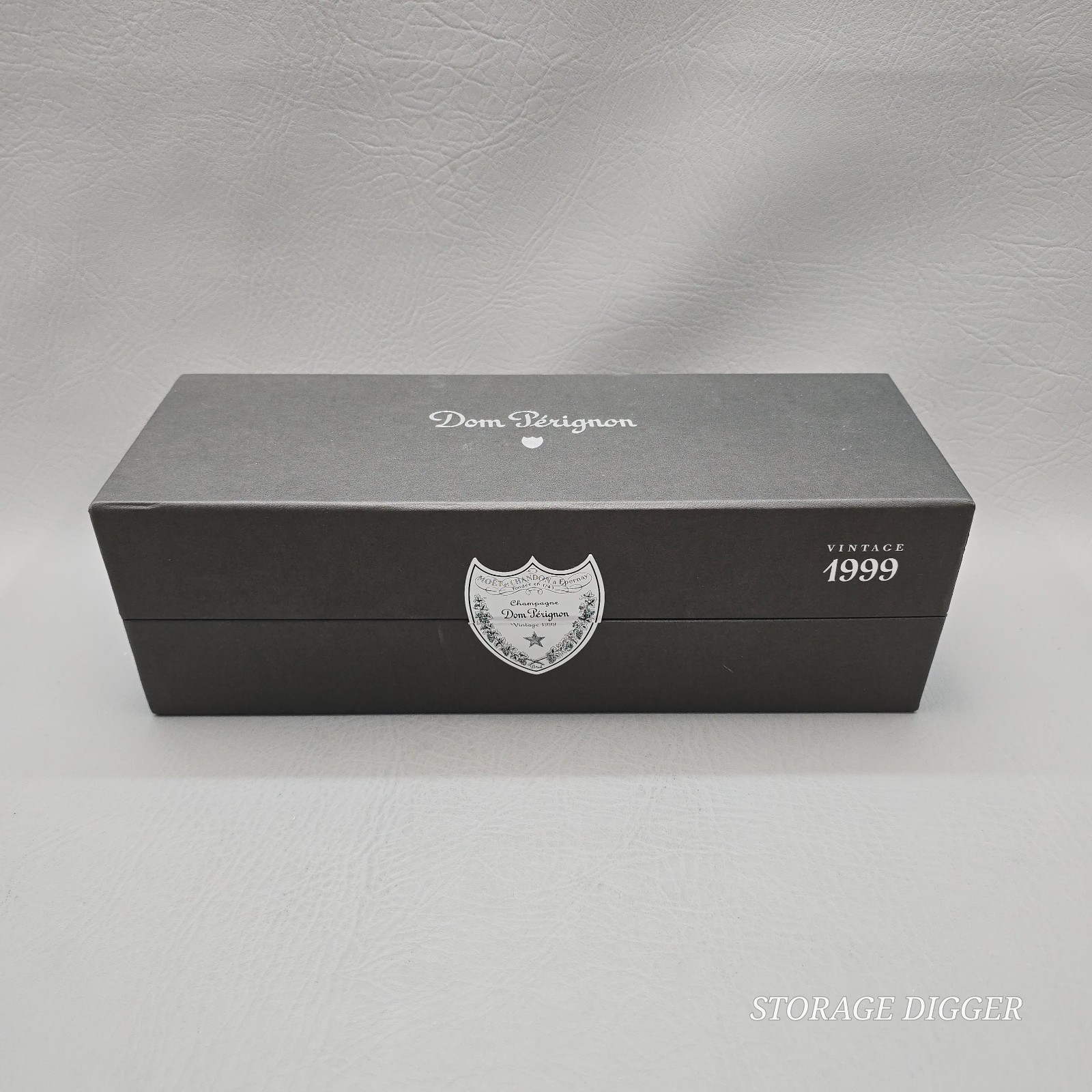 Vintage 1999 Dom Perignon Champagne Empty Display Box, Size 12.5" x 4.25" x 4.1"