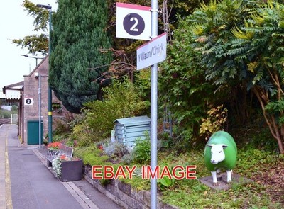 FOTO CHIRK STATION EINIGE DER GEMEINSCHAFTSARBEITEN AUFHELLEN CHIRK STATION. 1