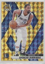 2024-25 Panini Mosaic Reactive Yellow Mosaic Prizm Spencer Dinwiddie #34 1me8