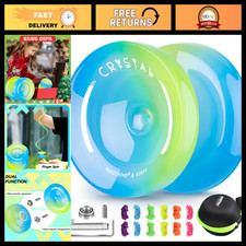 Responsive Crystal Yoyo for Kids 8-12, Ideal Beginner Yoyo for Tricks  Fun