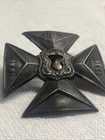 Antique Old Vintage Knights Templar/Maltese Cross Badge — photo 3