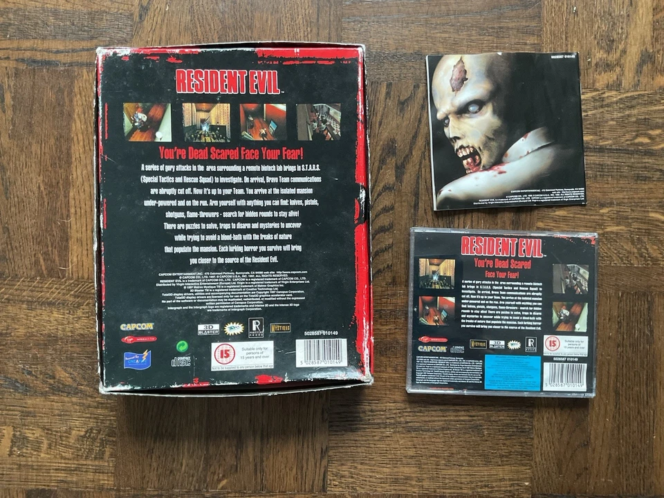 Resident Evil PC CD / Capcom 1997 Mit Box - Bild 2 von 3