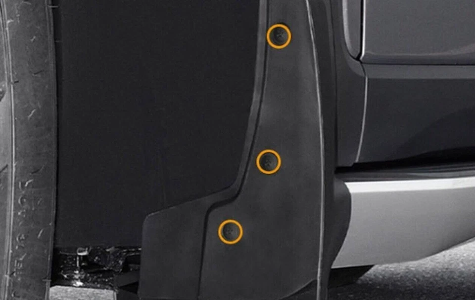 Брызговики брызговики для Toyota Highlander 2002-2006 годов выпуска 4 шт - Изображение 3 из 4