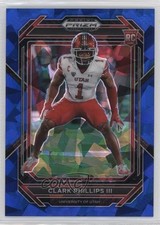 2023 Panini Prizm Draft Picks Blue Ice Prizm /99 Clark Phillips III #169 ny2