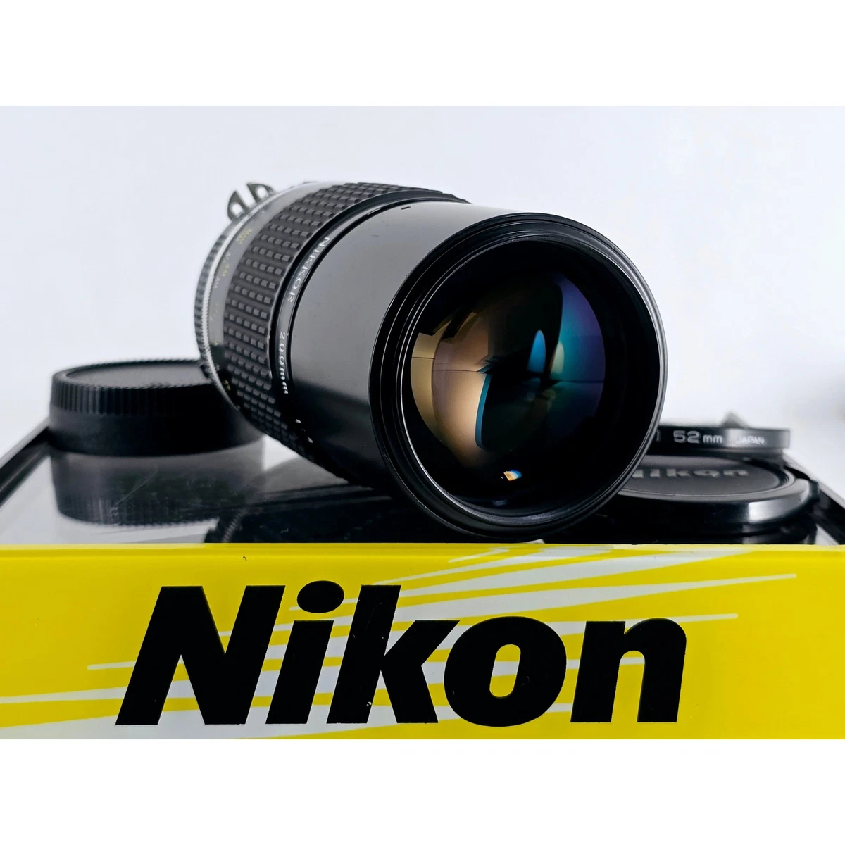 Nikon ニコン Ai NIKKOR 200mm F/4 単焦点レンズ Nikon Ai-S NIKKOR 200mm F/4 単焦点レンズ – 山田写真機店