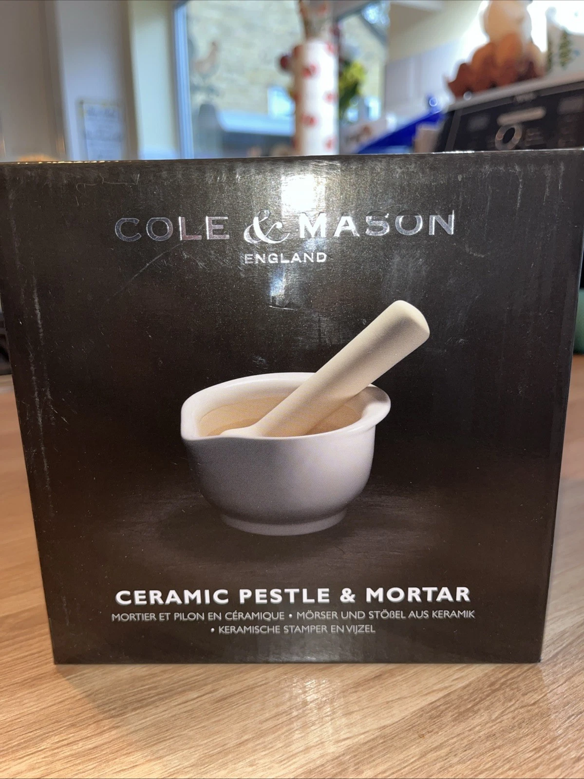 Cole & Mason Ceramic Pestle & Mortar *BNIB*
