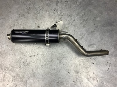 Kawasaki ZX6R 2003 2004 Micron Exhaust Pipe Muffler 115D | eBay