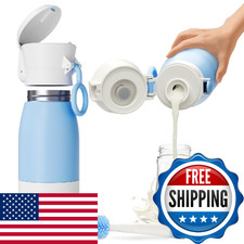 HOMEHELP Portable Bottle Warmer for Travel - 17oz Portable Milk Warmer for Baby