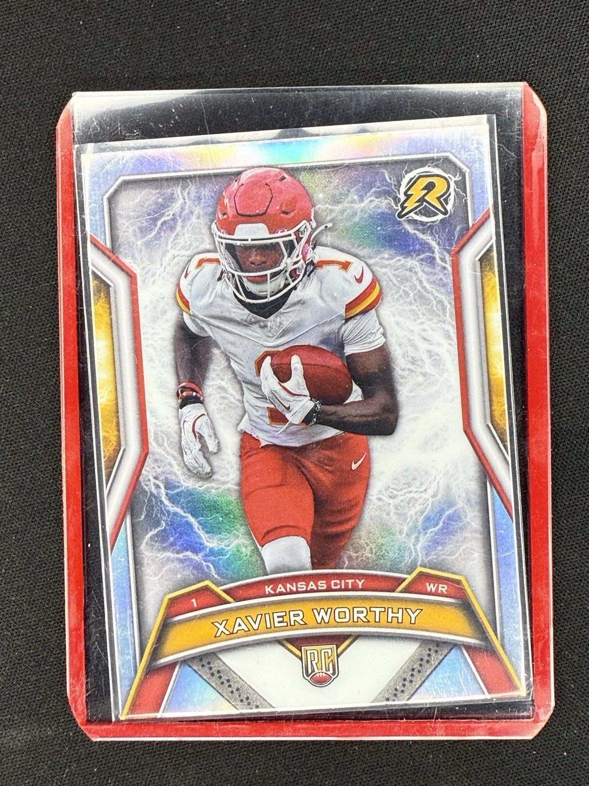 2024 Topps Resurgence Rookie Xavier Worthy Prism Refractor #143 Kansas City