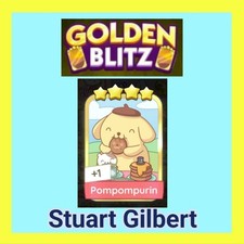 1 x Pompompurin ??Monopo_ly-Go golden blitz ?? instant send??